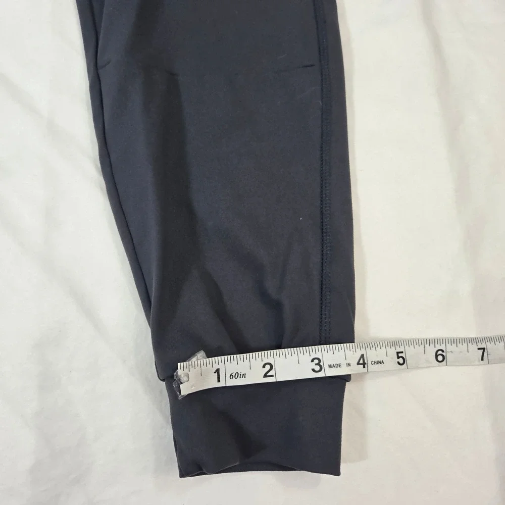Edge Lifestyle Mens Small Black Technical Stretch Jogger Tapered‎ Gym Pants S